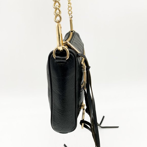 REBECCA MINKOFF Mini 5 Zip Leather Crossbody Bag - Picture 4 of 9